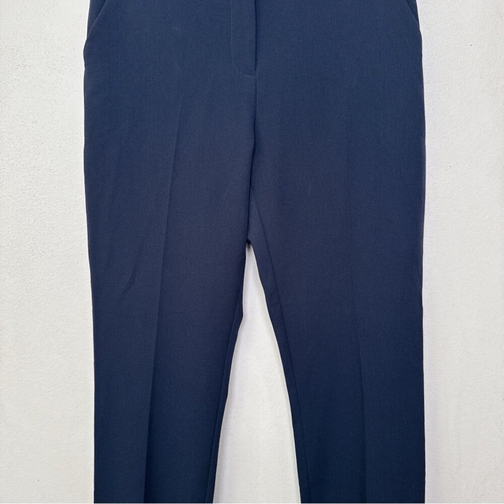 Topshop Womens 6 Navy Slim Fit Ankle Trouser - Picture 6 of 15
